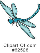 Dragonfly Clipart #62528 by Pams Clipart