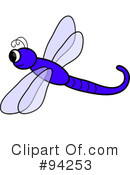 Dragonfly Clipart #94253 by Pams Clipart