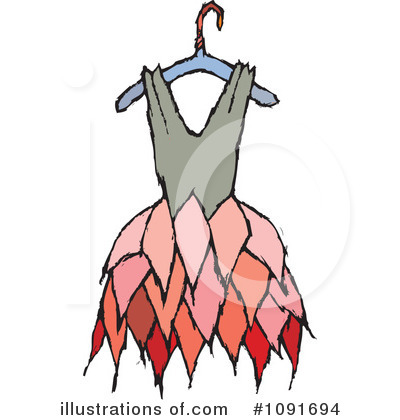 Fashion Clipart #1091694 by Steve Klinkel