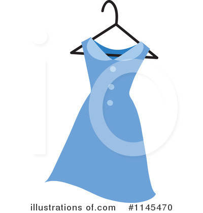 Royalty-Free (RF) Dress Clipart Illustration by Rosie Piter - Stock Sample #1145470