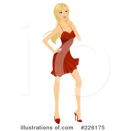 Royalty-Free (RF) Dress Clipart Illustration by BNP Design Studio - Stock Sample #226175