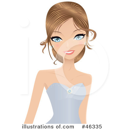 Royalty-Free (RF) Dress Clipart Illustration by Melisende Vector - Stock Sample #46335