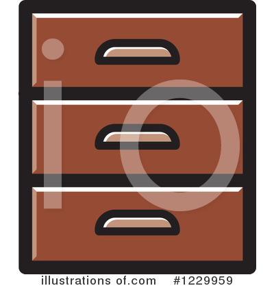 Royalty-Free (RF) Dresser Clipart Illustration by Lal Perera - Stock Sample #1229959