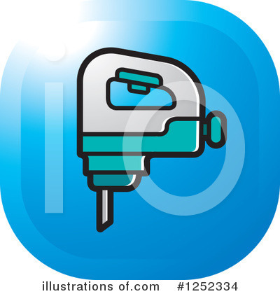 Royalty-Free (RF) Drill Clipart Illustration by Lal Perera - Stock Sample #1252334