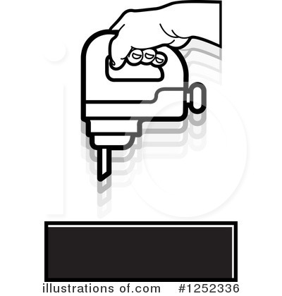Royalty-Free (RF) Drill Clipart Illustration by Lal Perera - Stock Sample #1252336