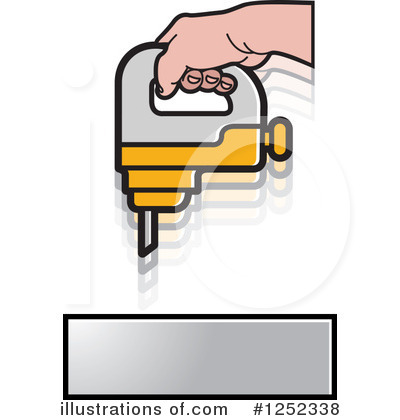 Royalty-Free (RF) Drill Clipart Illustration by Lal Perera - Stock Sample #1252338