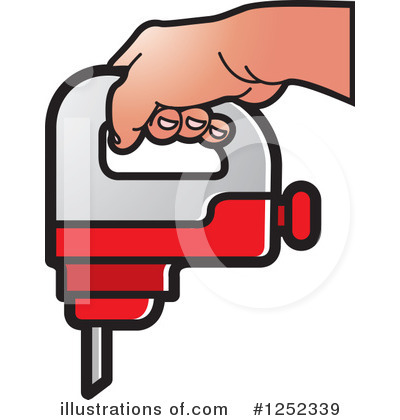 Royalty-Free (RF) Drill Clipart Illustration by Lal Perera - Stock Sample #1252339