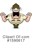 Drill Sergeant Clipart #1590617 by Cory Thoman