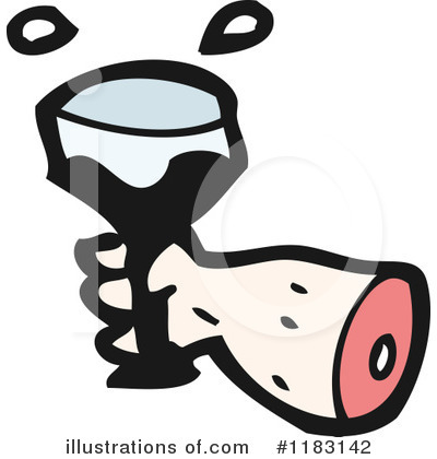 Royalty-Free (RF) Drinking Clipart Illustration by lineartestpilot - Stock Sample #1183142