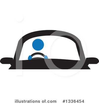 Cab Driver Clipart #1336454 by ColorMagic