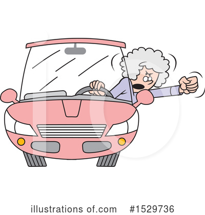 Road Rage Clipart #1529736 by Johnny Sajem