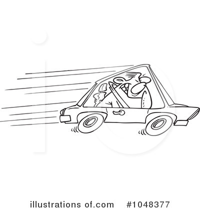 driver clipart black and white