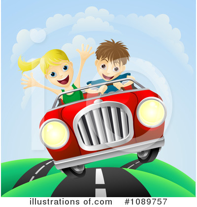 Royalty-Free (RF) Driving Clipart Illustration by AtStockIllustration - Stock Sample #1089757