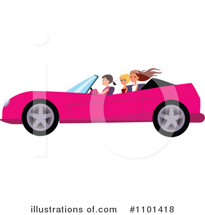 Royalty-Free (RF) Driving Clipart Illustration by Monica - Stock Sample #1101418