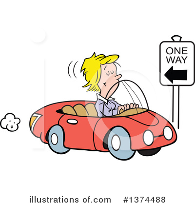 Driver Clipart #1374488 by Johnny Sajem