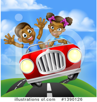 Royalty-Free (RF) Driving Clipart Illustration by AtStockIllustration - Stock Sample #1390126
