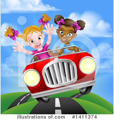 Royalty-Free (RF) Driving Clipart Illustration by AtStockIllustration - Stock Sample #1411374