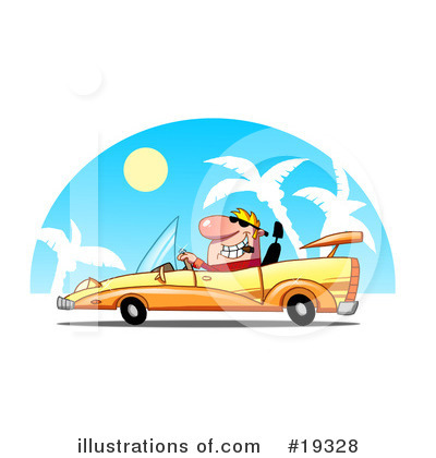Royalty-Free (RF) Driving Clipart Illustration by Hit Toon - Stock Sample #19328