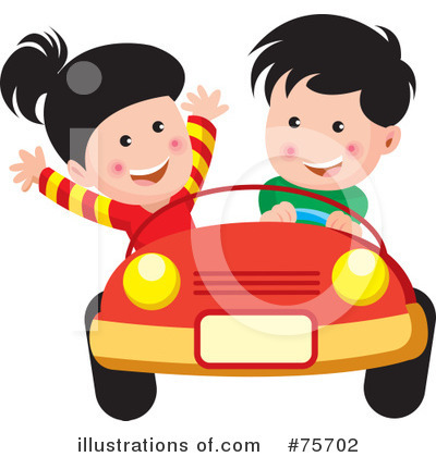 Royalty-Free (RF) Driving Clipart Illustration by Lal Perera - Stock Sample #75702