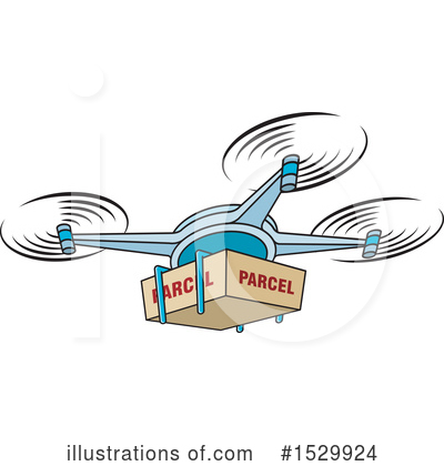 Parcel Clipart #1529924 by Lal Perera