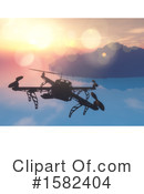 Drone Clipart #1582404 by KJ Pargeter