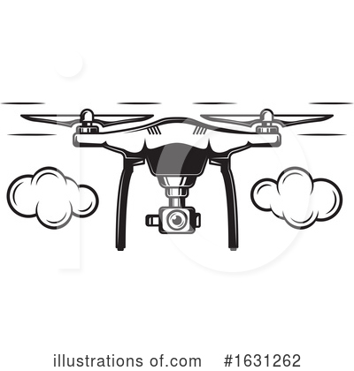 Royalty-Free (RF) Drone Clipart Illustration by Vector Tradition SM - Stock Sample #1631262