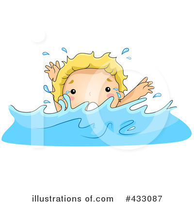 Drowning Clipart #433087 - Illustration by BNP Design Studio