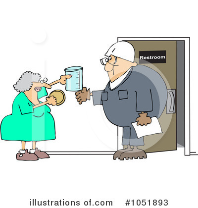 Royalty-Free (RF) Drug Test Clipart Illustration by djart - Stock Sample #1051893