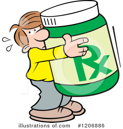 Royalty-Free (RF) Drugs Clipart Illustration by Johnny Sajem - Stock Sample #1206886