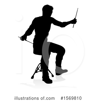 Royalty-Free (RF) Drummer Clipart Illustration by AtStockIllustration - Stock Sample #1569810