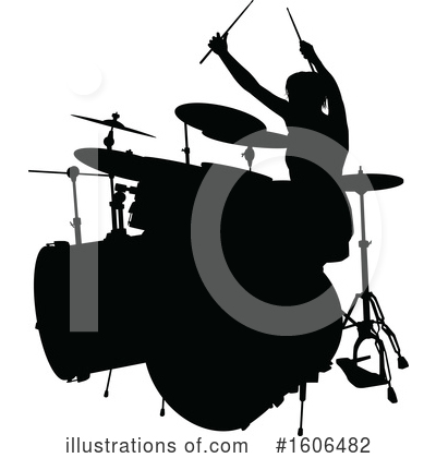 Royalty-Free (RF) Drummer Clipart Illustration by AtStockIllustration - Stock Sample #1606482