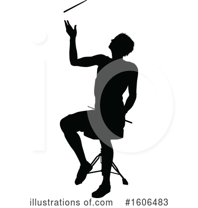 Royalty-Free (RF) Drummer Clipart Illustration by AtStockIllustration - Stock Sample #1606483