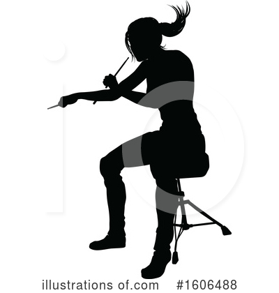 Royalty-Free (RF) Drummer Clipart Illustration by AtStockIllustration - Stock Sample #1606488