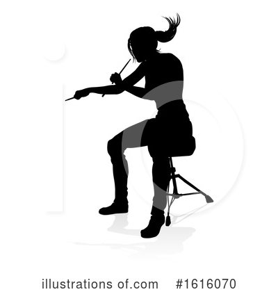 Royalty-Free (RF) Drummer Clipart Illustration by AtStockIllustration - Stock Sample #1616070