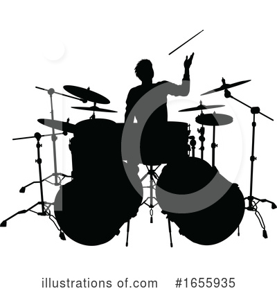 Royalty-Free (RF) Drummer Clipart Illustration by AtStockIllustration - Stock Sample #1655935