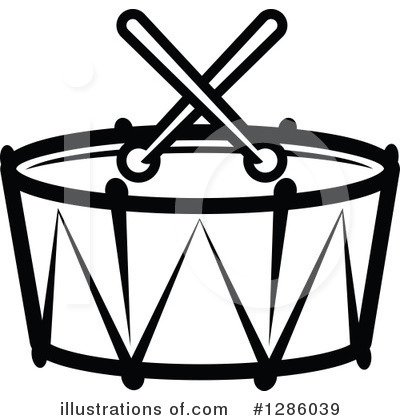 Royalty-Free (RF) Drums Clipart Illustration by Vector Tradition SM - Stock Sample #1286039