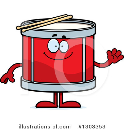 Drums Clipart #1303353 by Cory Thoman