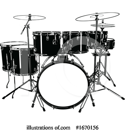 Royalty-Free (RF) Drums Clipart Illustration by dero - Stock Sample #1670156