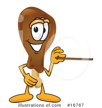 Royalty-Free (RF) Drumstick Character Clipart Illustration by Mascot Junction - Stock Sample #16767