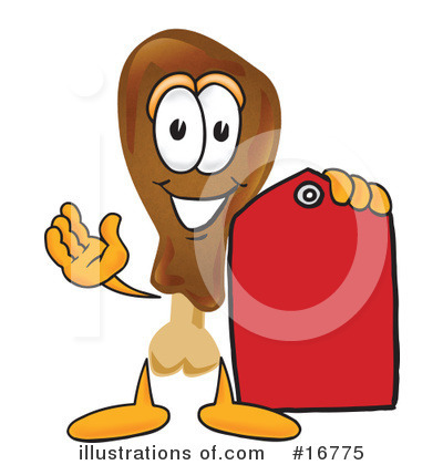 Royalty-Free (RF) Drumstick Character Clipart Illustration by Mascot Junction - Stock Sample #16775