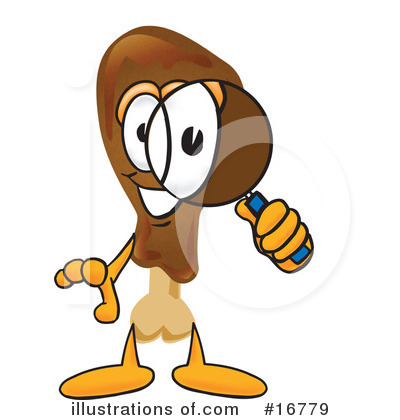 Royalty-Free (RF) Drumstick Character Clipart Illustration by Mascot Junction - Stock Sample #16779