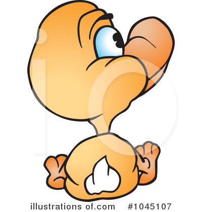 Royalty-Free (RF) Duck Clipart Illustration by dero - Stock Sample #1045107