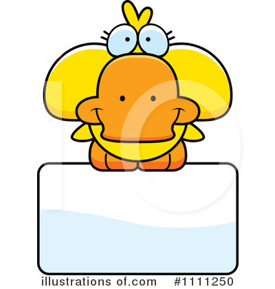 Royalty-Free (RF) Duck Clipart Illustration by Cory Thoman - Stock Sample #1111250