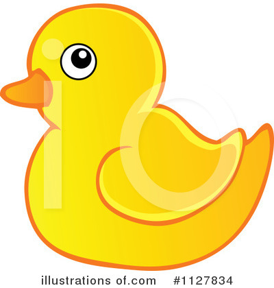 Royalty-Free (RF) Duck Clipart Illustration by visekart - Stock Sample #1127834
