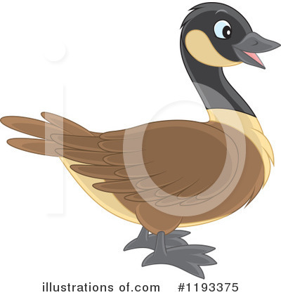 Goose Clipart #1193375 by Alex Bannykh