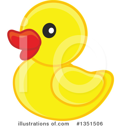 Royalty-Free (RF) Duck Clipart Illustration by Alex Bannykh - Stock Sample #1351506