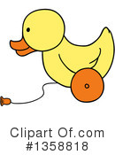 Duck Clipart #1358818 by LaffToon