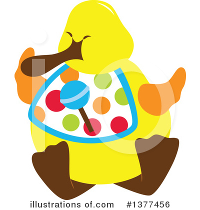 Duck Clipart #1377456 by Cherie Reve