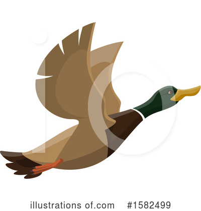 Duck Clipart #1582499 by Vector Tradition SM