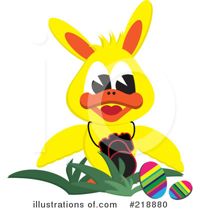Royalty-Free (RF) Duck Clipart Illustration by kaycee - Stock Sample #218880